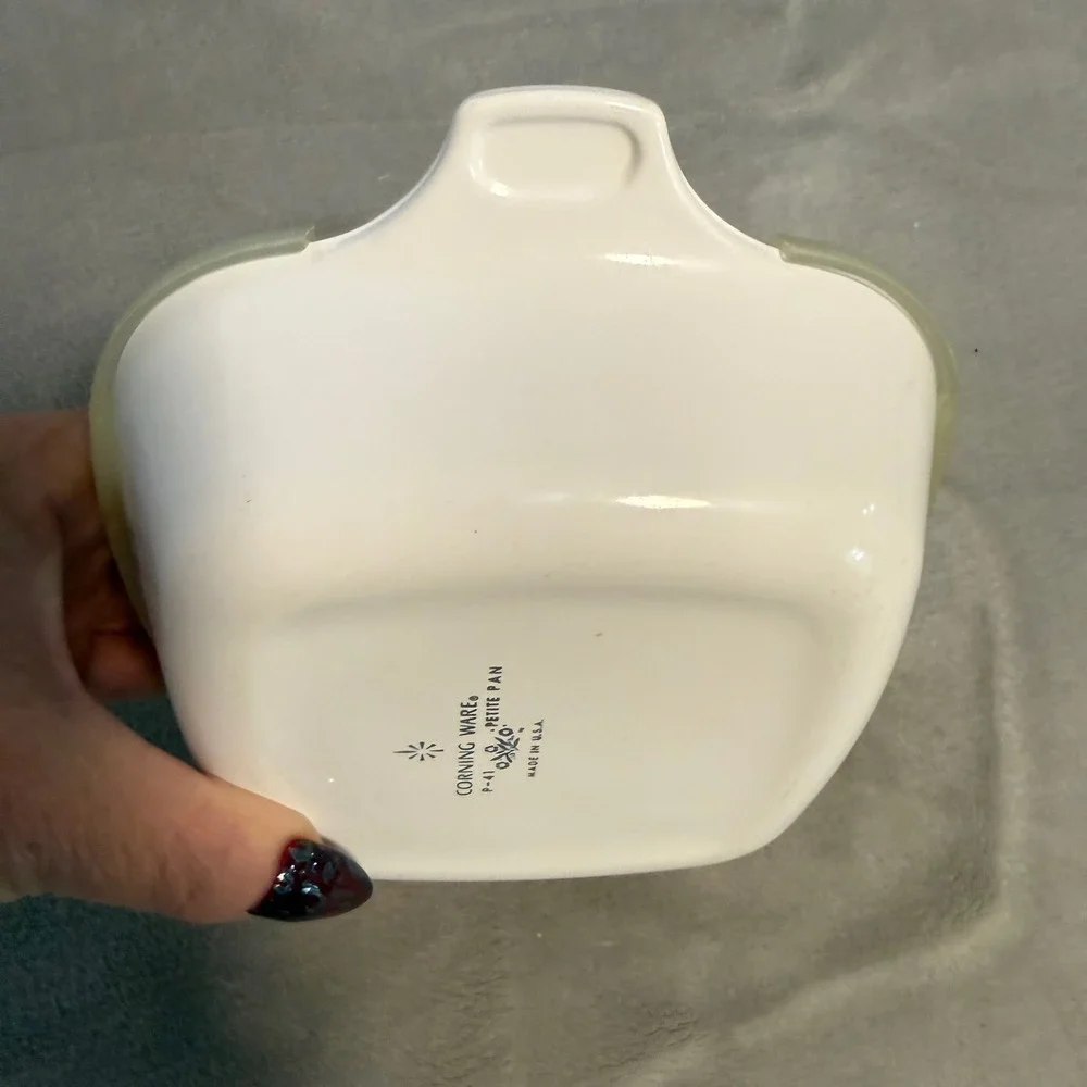 Vintage CorningWare Blue Cornflower P-41 Petite Pan w/‎ Lid Corning